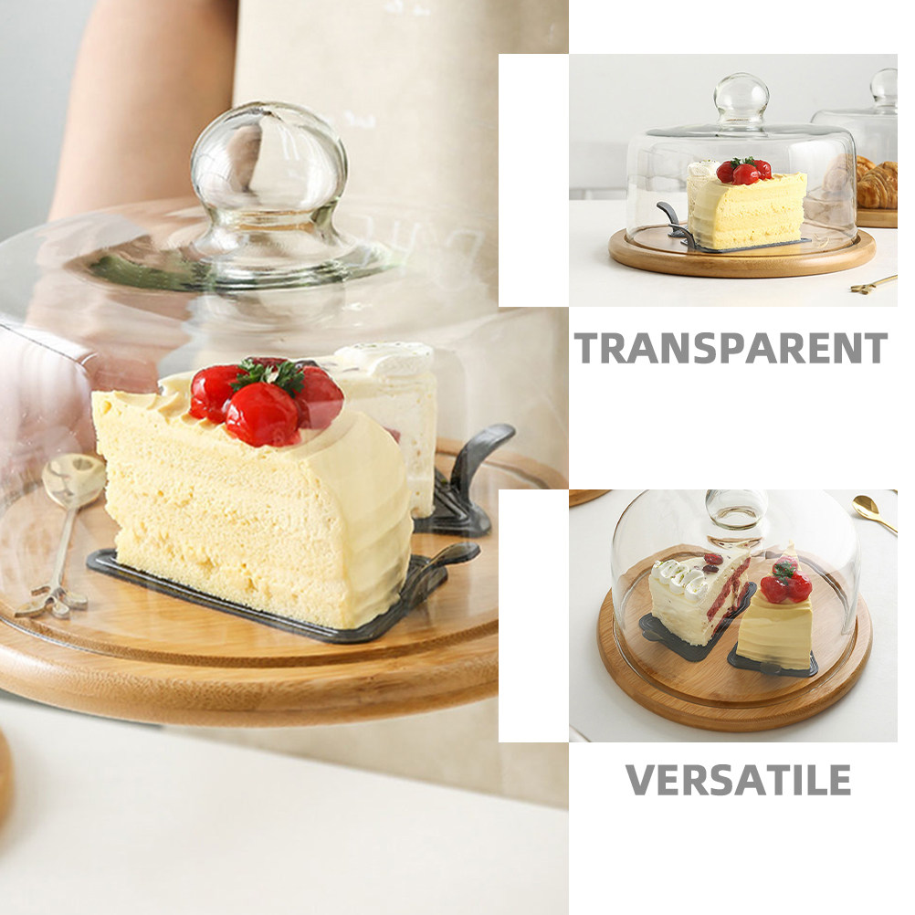 Прозрачные коробки для тортов, – обзор и цена Plastic Dome Clear