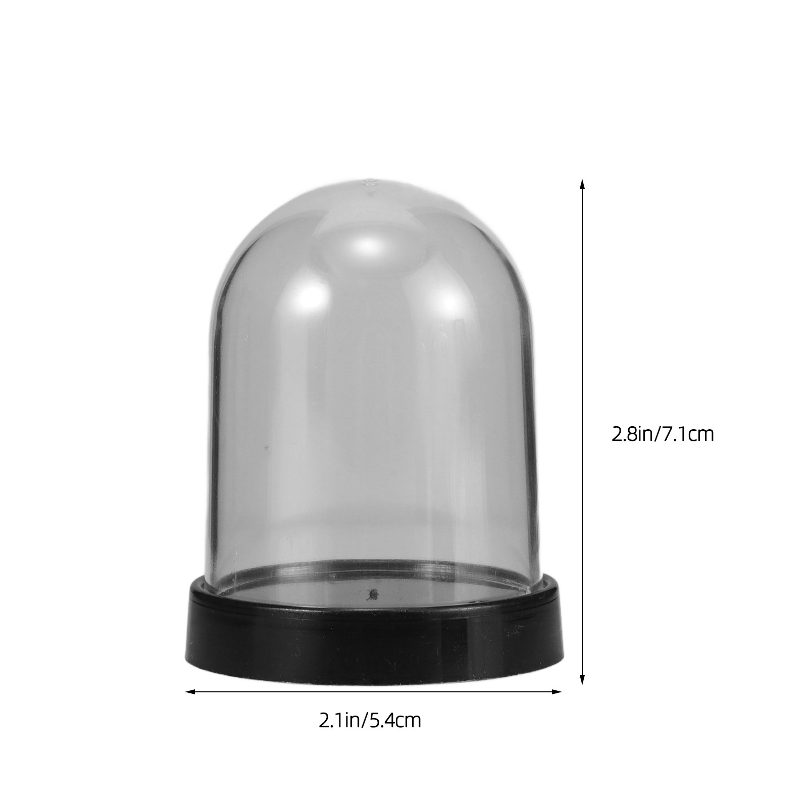 5 комплектов пластиковых купол – обзор и цена Plastic Dome Clear