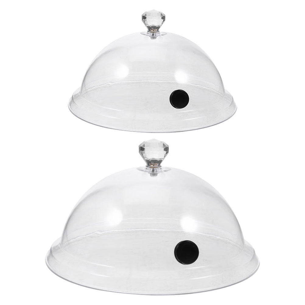 2 шт. прозрачные акриловые куп – обзор и цена Plastic Dome Clear