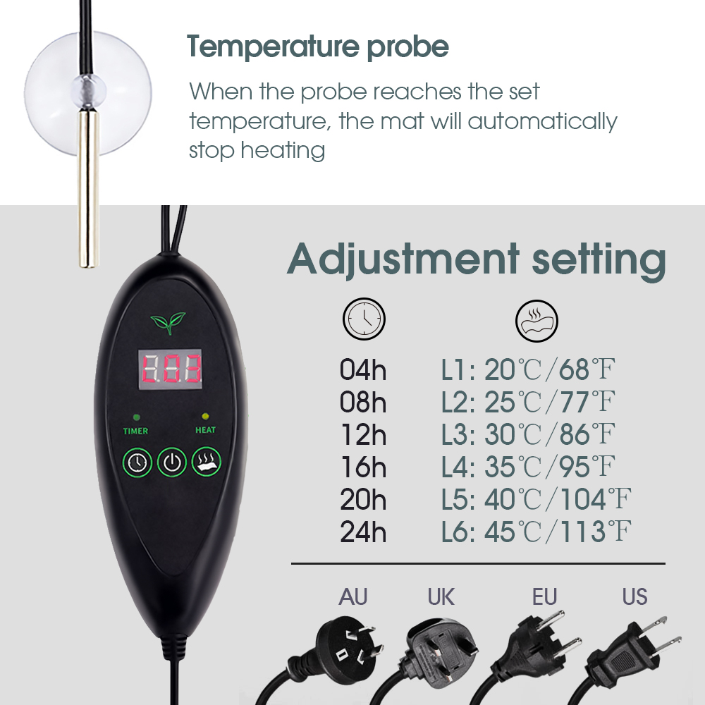 Коробка для теплых рассады, на – обзор и цена Heat Mat Seedling