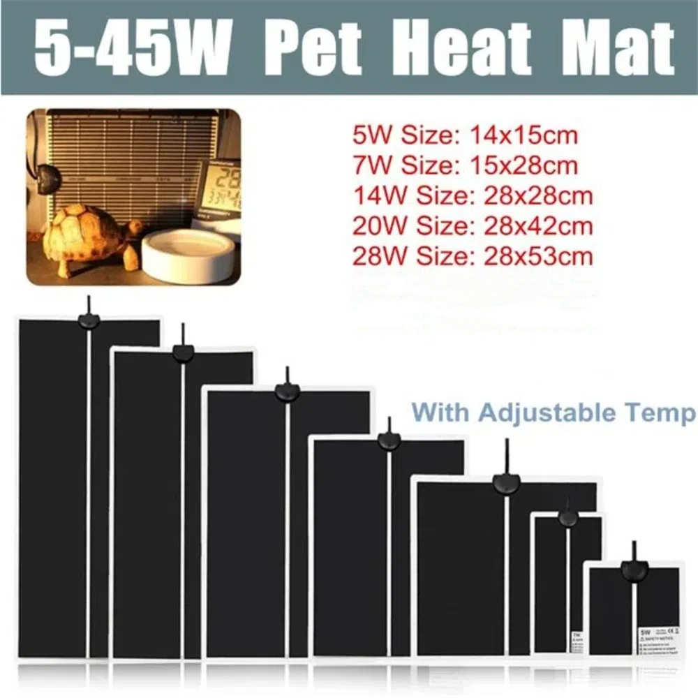5 ~ 28 Вт тепловой коврик для  – обзор и цена Heat Mat Seedling
